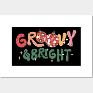 Groovy and Bright Posters and Art